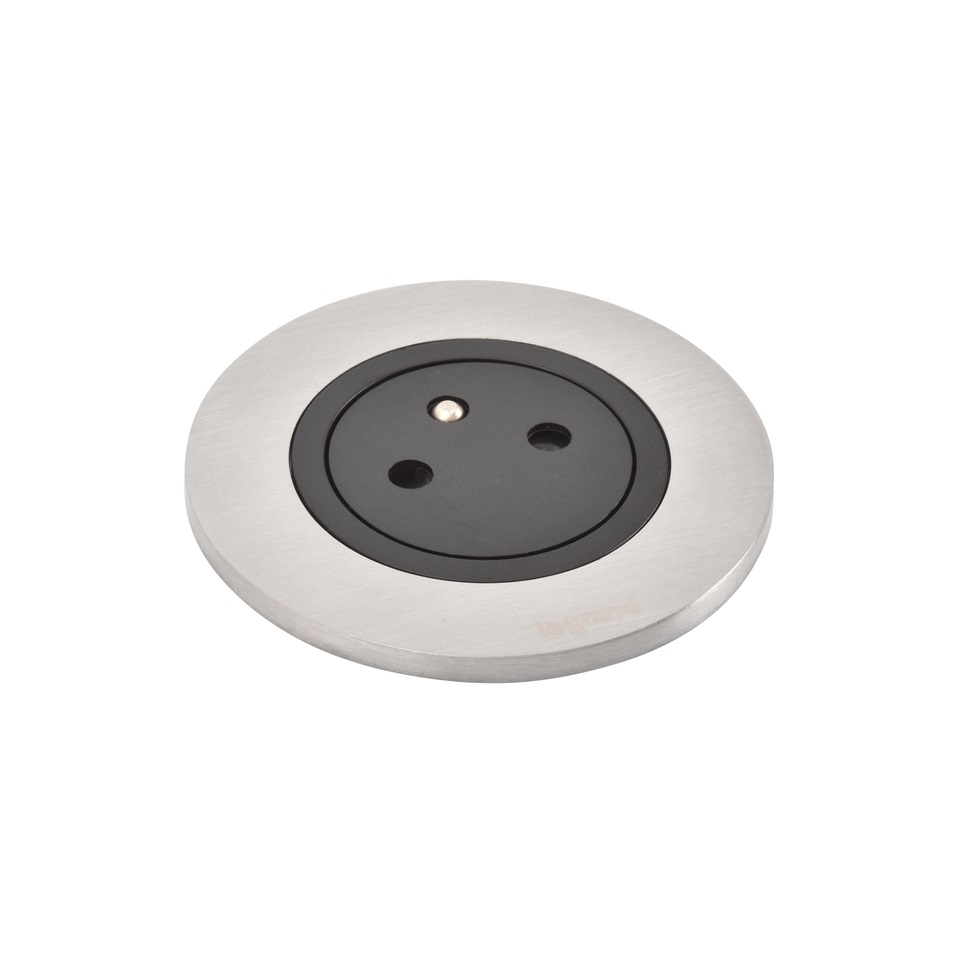 DISQ60 1 PRISE 2P+T CORDON 2m - MÉTAL