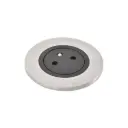 DISQ60 1 PRISE 2P+T CORDON 2m - MÉTAL