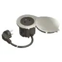 DISQ60 NOIR+COUV 1 PRISE 2P+T CORD 2m 