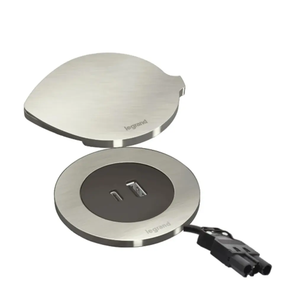 DISQ60 NOIR+COUV 1USB AC CORD WIEL