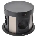 TOWER 120 4 PRISES + 2USB AC