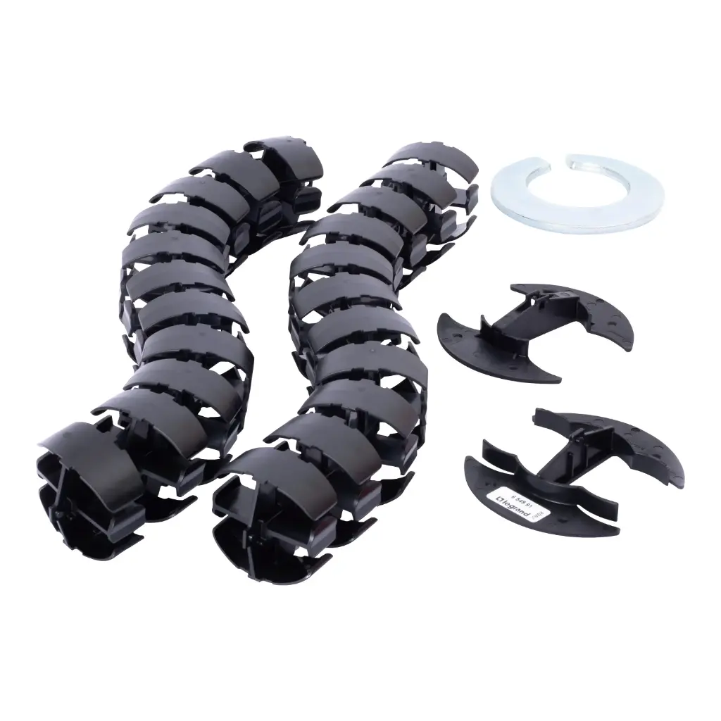 [EMH-P0229] VERTEBRA BUREAU 4 COMPATIMENTS 80cm - NOIR