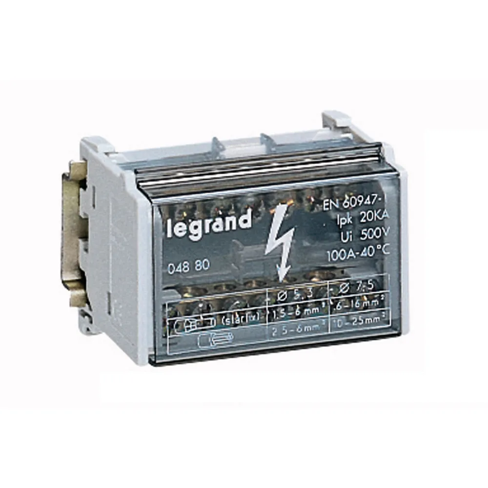 [EMH-P0396] REPARTITEUR MODULAIRE 2P 100A 4M  legrand