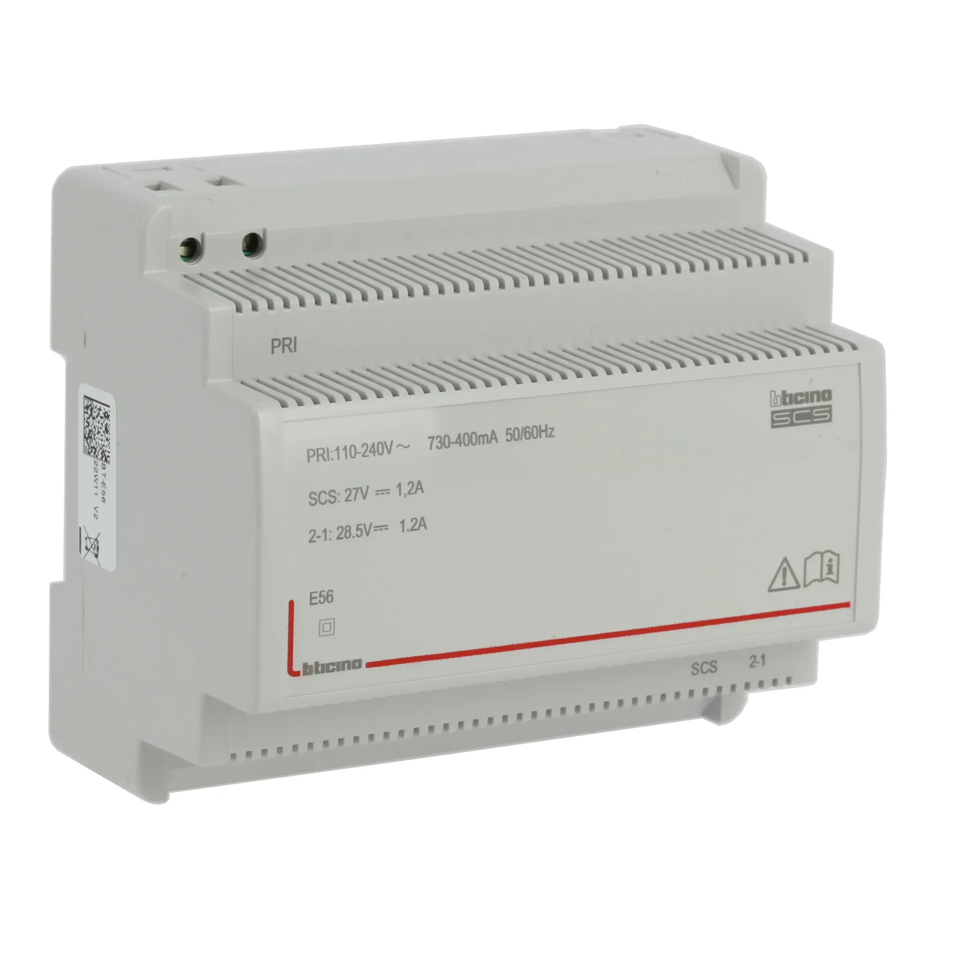 [EMH-P2084] ALIMENTATION MODULAIRE  27 V= 1,2 A  8mod 1 SORTIE SCS
