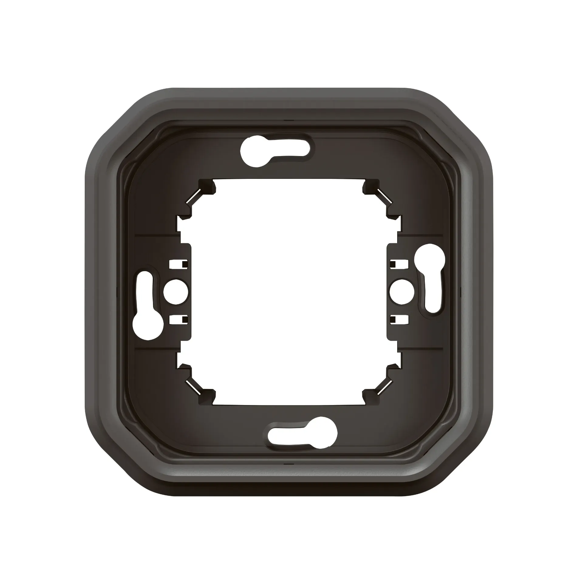 [EMH-P2305] SUPPORT ENCASTRE 1 POSTE PLEXO - ANTH