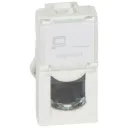 MECANISME PRMOSAIC PRISE RJ45 CAT5E UTP 1M BLANC