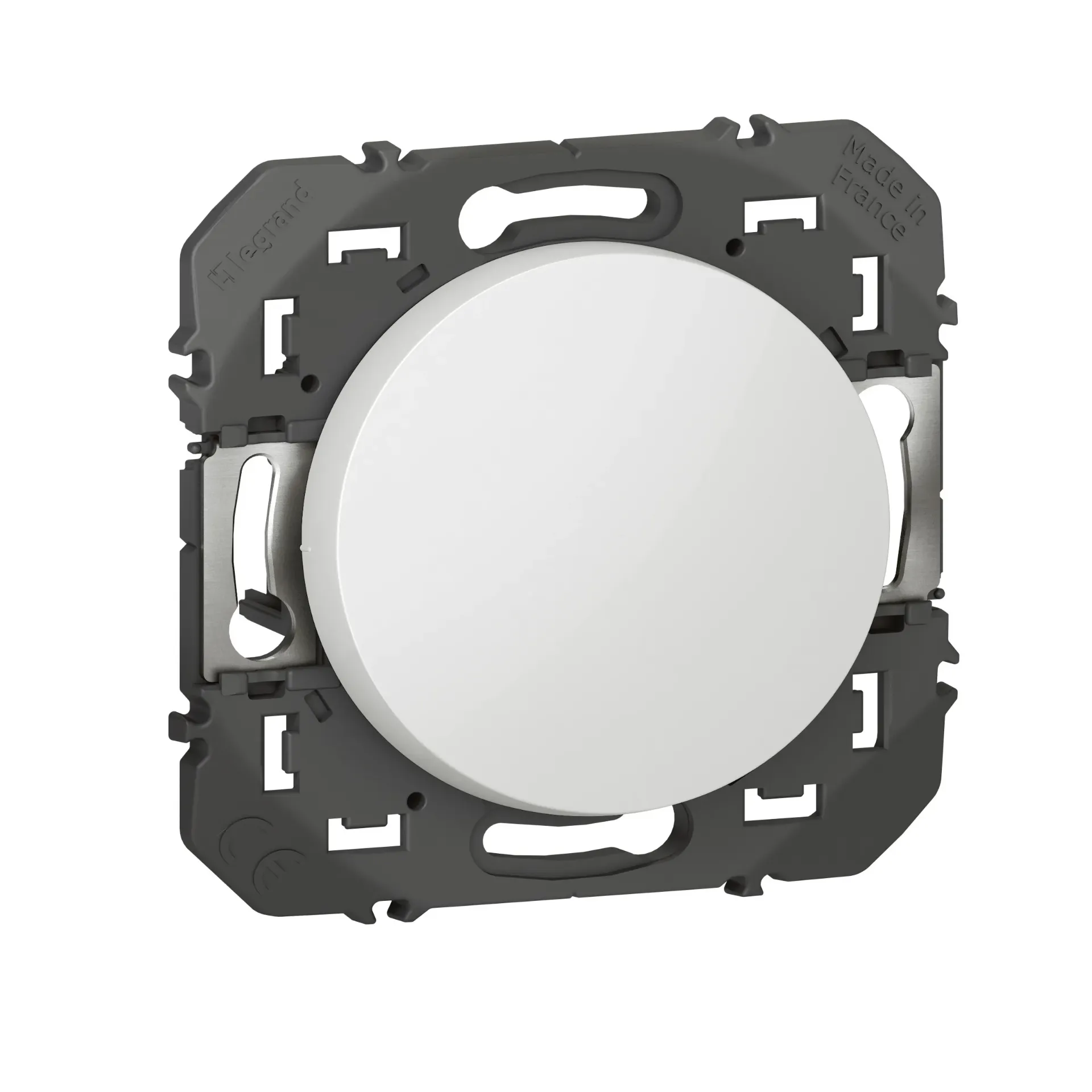 [EMH-P3079] INTERRUPTEUR OU VA-ET-VIENT DOOXIE 10AX 250V~ FINITION - BLANC 