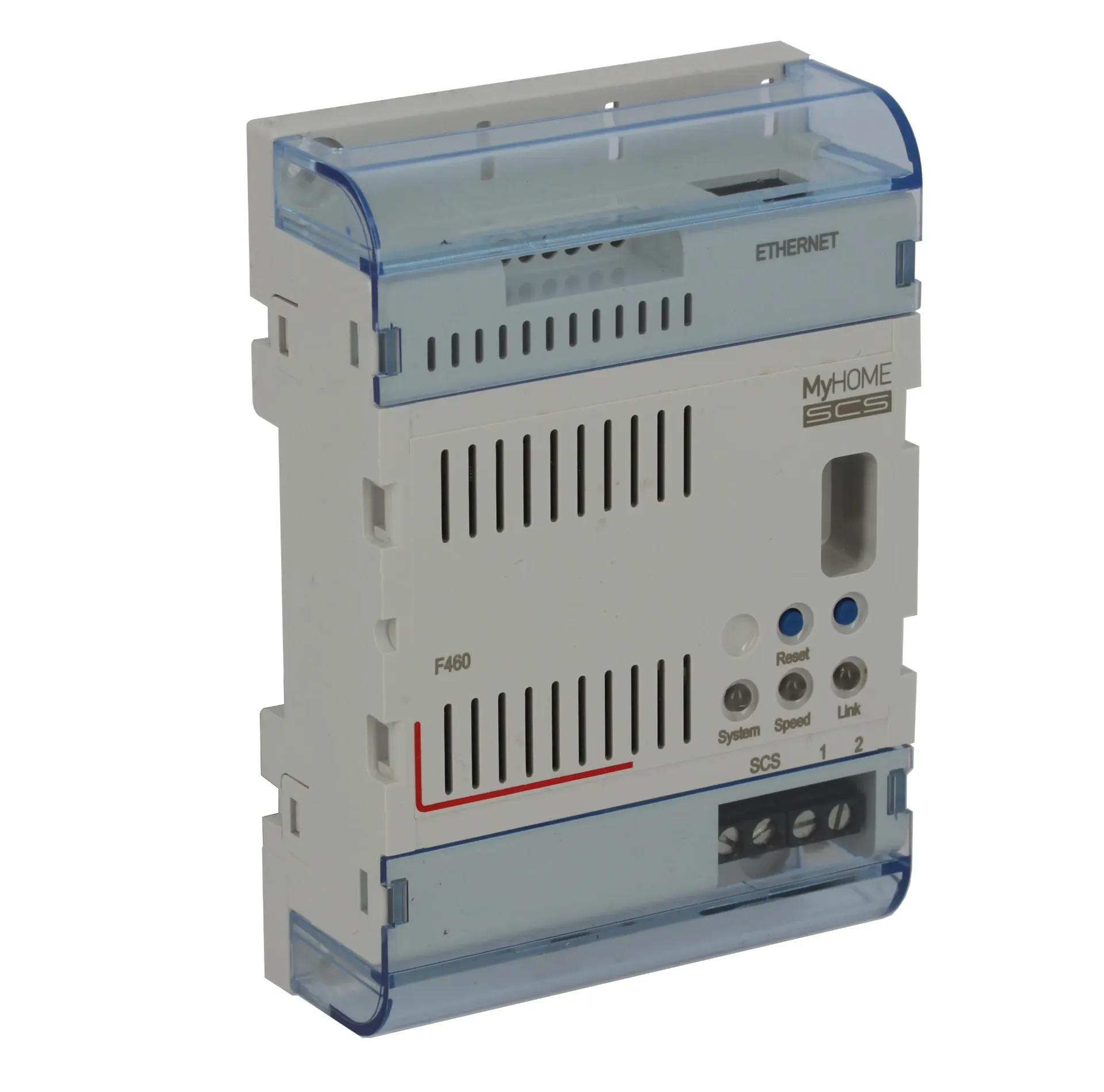 [EMH-P3090] SERVEUR MYHOME SCS 4 PÔLES DIN - COMPATIBLE AVEC LES ASSISTANTS VOCAUX GOOGLE ET ALEXA