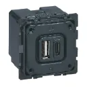 MECANISME CELIANE CHARGEUR USB A+C 3A 15W LEGRAND